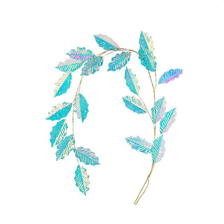 Metallic Winter Leaf Garland