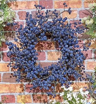 Blue Berry Wreath