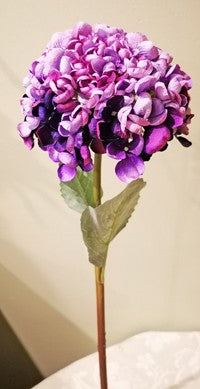 Purple Hydrangea Spray