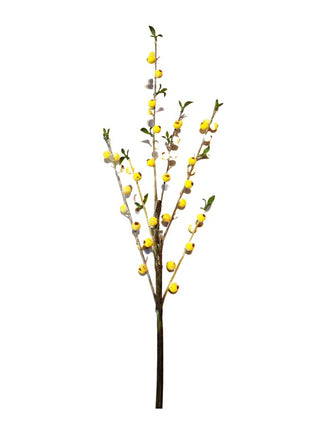 Yellow Berry Spray 24"