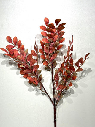 30" Red Leaf Spray