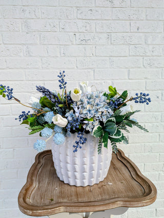 Bluebell Hydrangea Arrangement