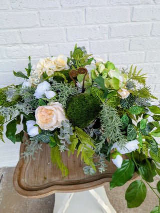 Cream Foliage Potted Arrangement