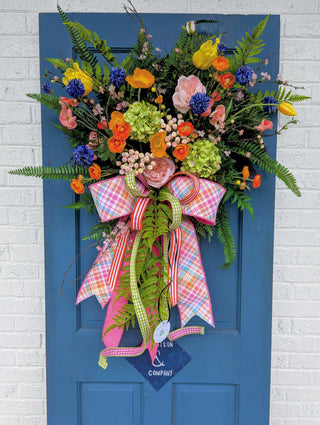 Garden Tea Party Wreath