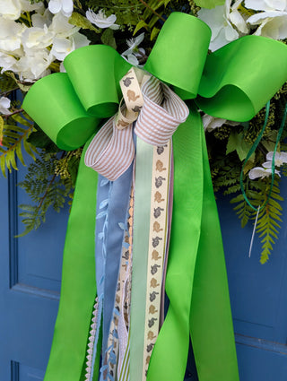 Garden Fern Hydrangea Wreath