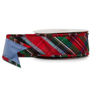 2.5" Tartan Plaid Ribbon