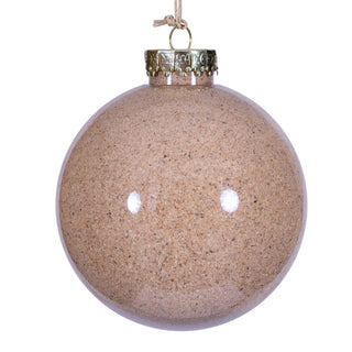 4" Beige Ornament