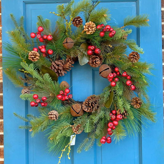 Rusted Bells Wreath