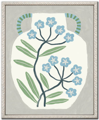 Wildflowers Porcelain II Art
