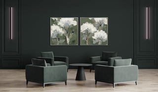 Verdant Canopy in Bloom II Art
