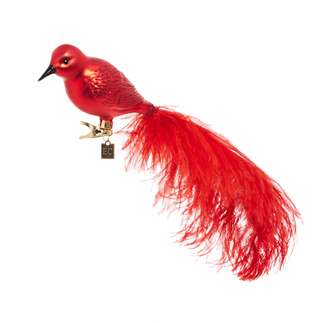 Red Bird Clip Ornament