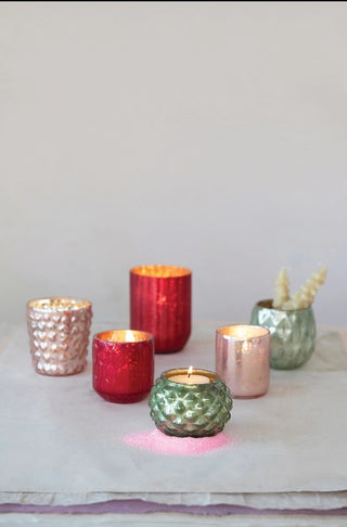 Mercury Glass votive holder