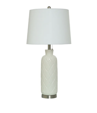 Ivory Ceramic Lamp