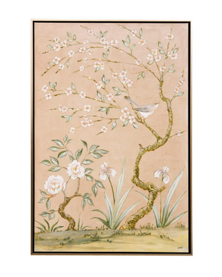 Spring Mural Pink I Art