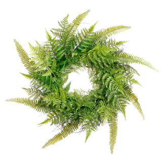 Green Fern Wreath