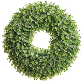 Plastic Eucalyptus Wreath