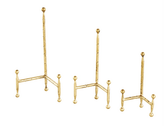 Slim Gold Ball Easel