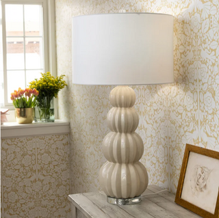 Cream Ophelia Table Lamp