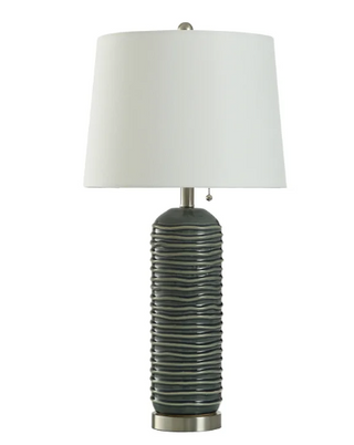 LaGrange Green Table Lamp