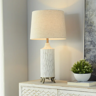 Waylon White Table Lamp