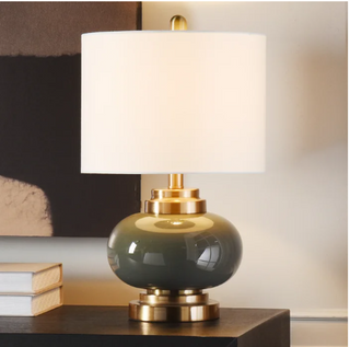 Copper & Gray Table Lamp