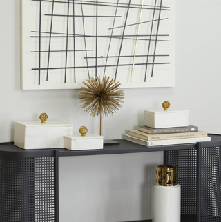 White Marble Decorative Box