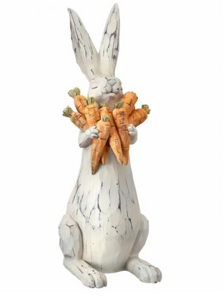 Large Bunny with Carrots