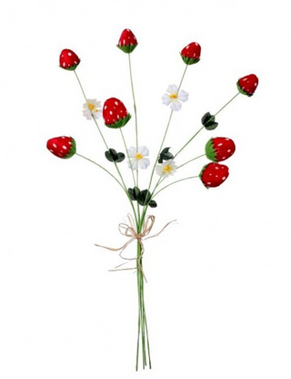 Felt Strawberry Spray