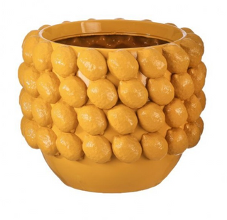 Resin Lemon Planter