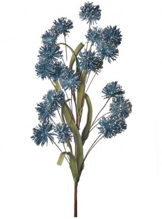 Blue Mini Pom Pom Spray