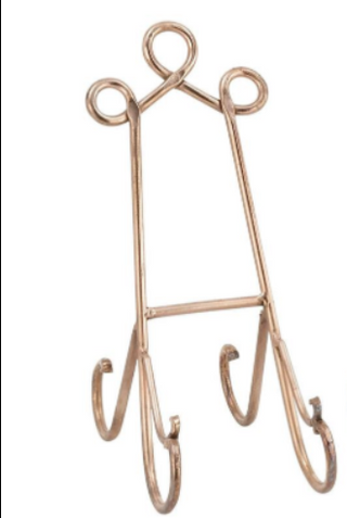 15" Metal Scroll Easel