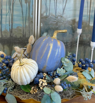 9" Blue Pumpkin