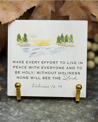 Scripture Card Watercolor Workshop - Sat. Aug. 15th, 11am & 1pm