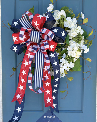 Star Spangled Memorial Day Bow