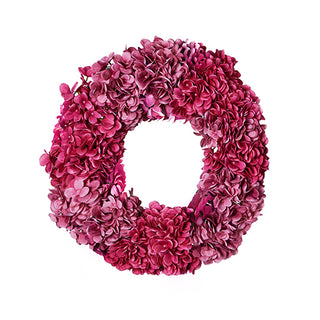 Pink Hydrangea Wreath