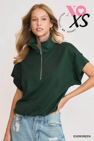 Luxeknit Half Zip Sweatshirt