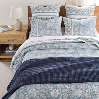 Adare Quilt Set Blue