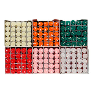 Red White Stripe Candles