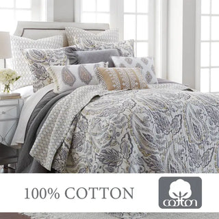 Grey Quilt Set Tamsin