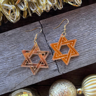 Star of David Earrings