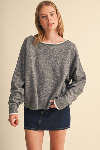 Boat Neck Sweater