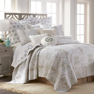 Cosima Quilt Set Beige