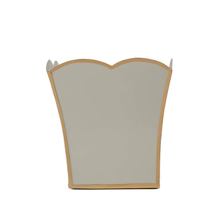6" Square Cachepot Planter Taupe