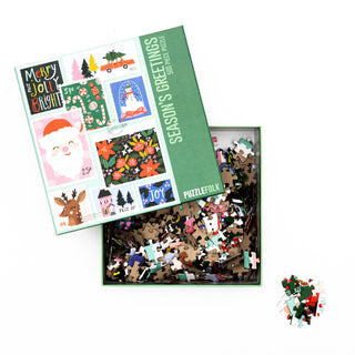 Season's Greetings Christmas Puzzle