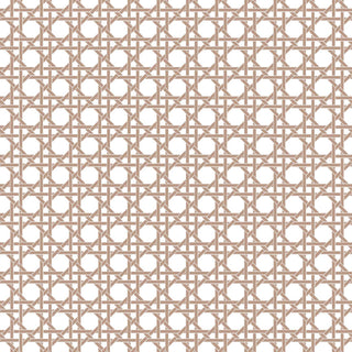 Brown White Cane Prosecco Bottle Wrap