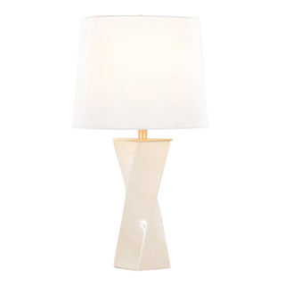 Curvo 27" Cream Lamp