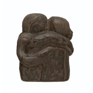 Stoneware Hugging Figures