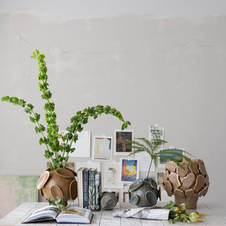 Stoneware Footed Planter