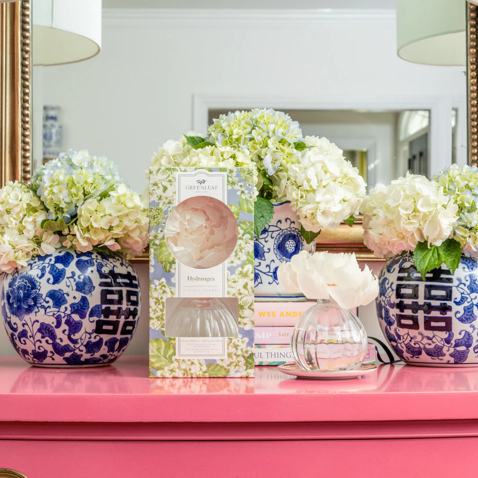 Hydrangea Diffuser Mini Hydrangea Flower Diffuser – Madison & Co