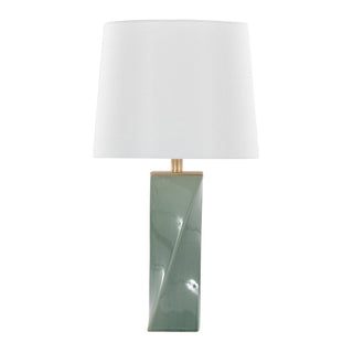 Curvo 27" Ceramic Sage Lamp